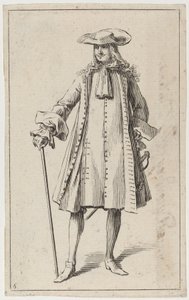 Man with a Sword by Sébastien Le Clerc the elder