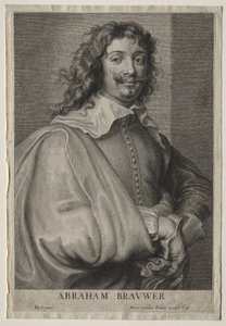 Adrian Brower by Schelte Adams Bolswert