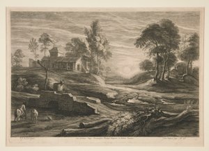 Landscape with a Draw-Well by Schelte Adams Bolswert