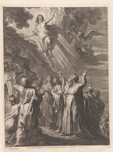Ascension of Christ by Schelte Adamsz. Bolswert