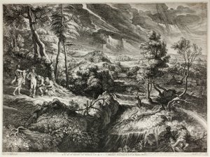 Landscape with Philemon and Baucis, from Large Landscapes