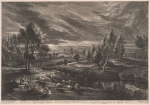Landscape with Sheep, from The Small Landscapes