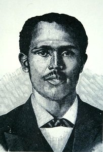 David Abner Jr (etching) by School American