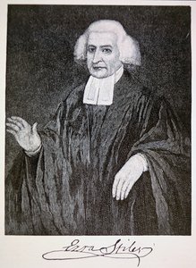 Ezra Stiles, After the Painting by John Trumball by School American