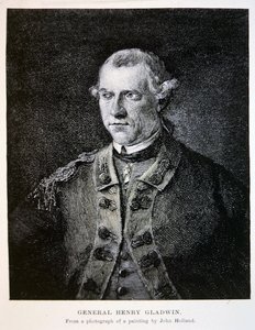 General Henry Gladwin, from a photograph of a painting by John Holland by School American