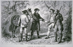 The capture of Major John Andre