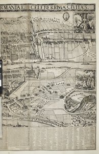 Liège, with a view of the Palace