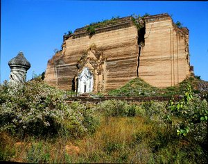 The Mingun Paya, built 1790-1816 by School Burmese