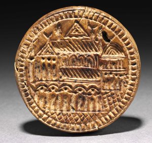 Mold for a Eulogia (Blessing) Bread, 600s-900s
