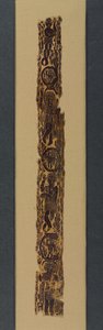 Ornamental Shoulder Band from a Tunic, 600-650