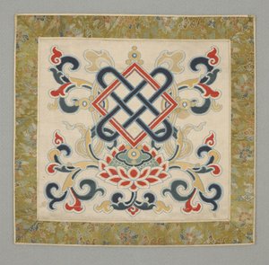 Eight Buddhist Precious Things, Endless Knot by School Chinese