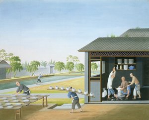 Manufacture of Porcelain, China, c.1820