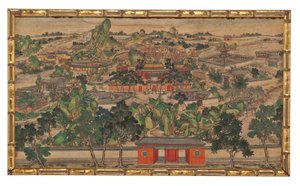 One of Twenty-Four Scenes from Dream of the Red Chamber by School Chinese