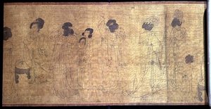 Palace Ladies at Leisure (detail)
