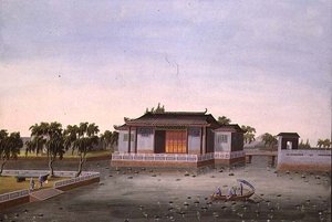 Water Garden, c.1820-40 by School Chinese