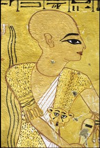 A Priest Pouring Libations for Inherkhau by School Egyptian