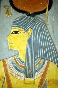 Ancient Egypt, Wall Painting, Goddess Isis, Goddess of Fertility, Tomb of Horemheb, Thebes Tomb of the Nobles