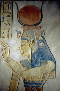 Valley of the Queens. Tomb of a son of Ramses II, The Goddess Isis, Luxor, Thebes