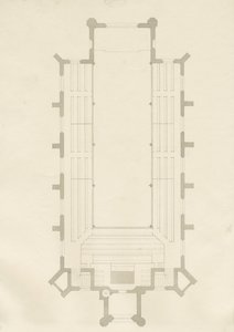 Burton-upon-Trent - Holy Trinity Church by School English