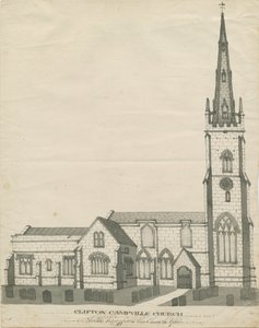 Clifton Campville Church by School English