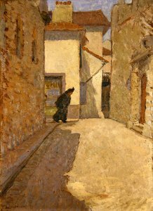 Figure in a Dieppe Street