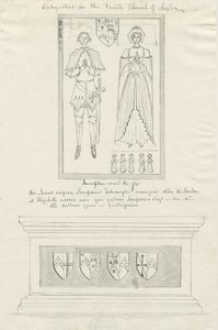 Sandon Church - Tomb of Sampson Erdeswicke and Elizabeth