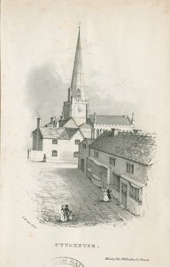 Uttoxeter Church by School English