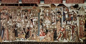 The Feast of King Ahasuerus. Book of Esther: King Ahasuerus (Xerxes I) Gave a Splendid Feast for the Nobles of His Kingdom