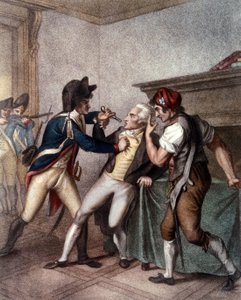 Arrest of Maximilien de Robespierre on July 27 by School French