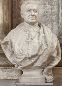 Bust of Alfred Williez (marble)