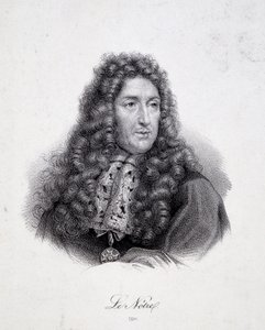 Portrait of Andre Le Notre by School French