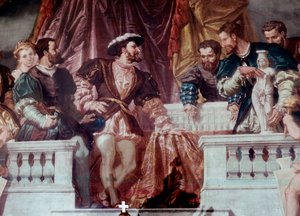 Presentation of the Plans of the New Louvre to King Francois I