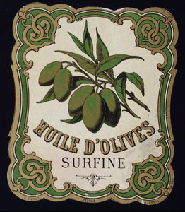 Surfine Olive Oil Label
