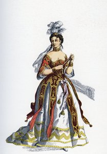 The Princess of Elide - Illustration for Completed Artworks by Moliere by School French