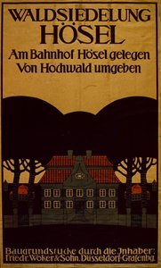 Waldsiedelung Hotel Advertisement by School German