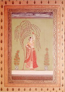 A Woman under a Tree