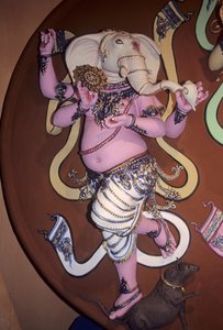 Idol of the Elephant Headed God Ganesh