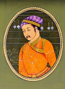 Miniature Painting of Emperor Jahangir