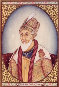 Portrait of Bahadur Shah II (1775-1862)