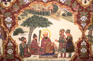 Religious Painting at Gurudwara Baba Atalti