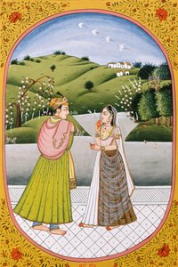 Year Calendar Picture & Painting for a Hindu Month Marshes, India by School Indian