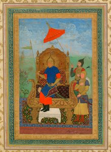 Portrait of Tamerlane by School Iranian