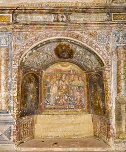Fresco in the Church of Santa Maria della Palomba by School Italian