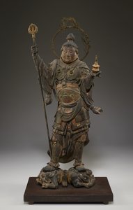 Bishamonten (Vaisravana, Guardian of the North) by Japanese School