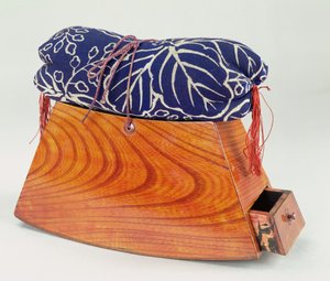 Headrest with a Cushion and Drawer