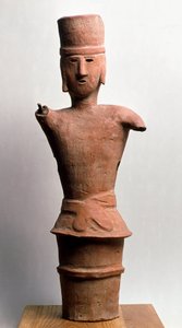 Terracotta funerary Haniwa, Kofun period 3rd-6th century by Japanese School