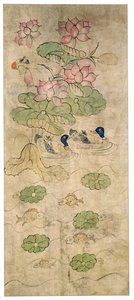 A Panel from an Eight Fold Screen by School Korean