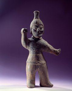 Korean Art: Figurine of Exorcist. Period of the Three Kingdoms (57 BC-668 AD). Paris, Cernuschi Museum