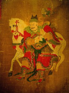 Messenger of Hell with horse