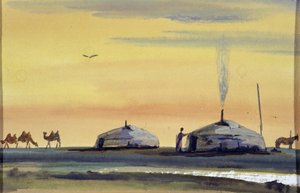 Yurts and Camels, Mongolia